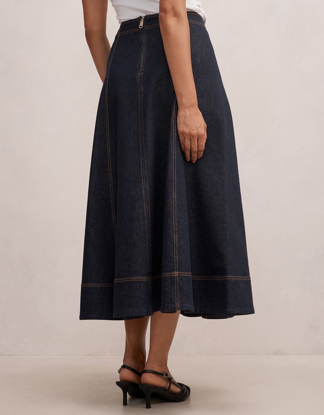 Forever New - Georgia Denim Maxi Skirt