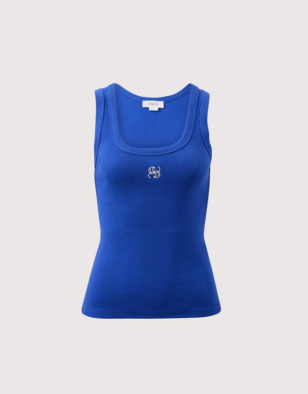 Ceres Life - Zoe Contour Rib Scoop Tank