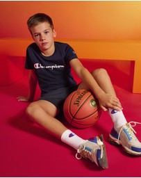 Champion - Champion Script Short Sleeve Tee - Kids-Teens
