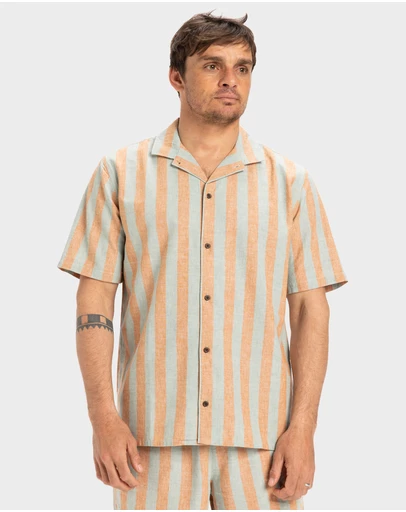 Quiksilver - Mens Sunset Song Short Sleeve Shirt