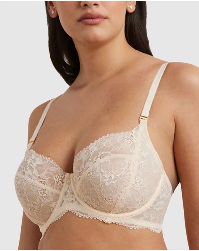 Lauren by Ralph Lauren - Lauren Lace Wired Full Coverage Unlined Lace Bra