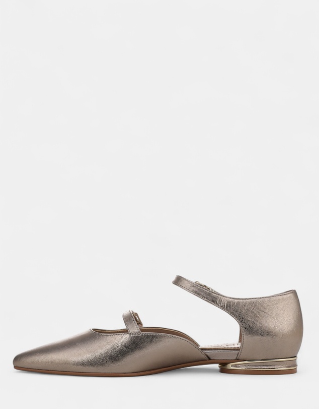Naturalizer - Harmony Mary-Jane Flat - Pewter