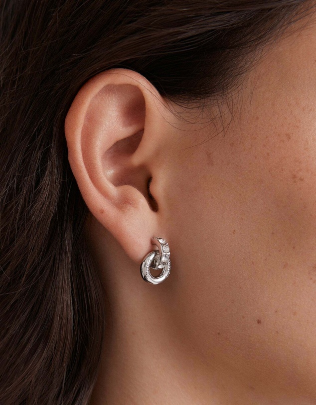 MIMCO - Circulate Stud Earrings - Silver