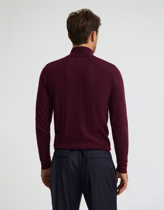Oxford - Merino Zip-Neck Wool Pullover