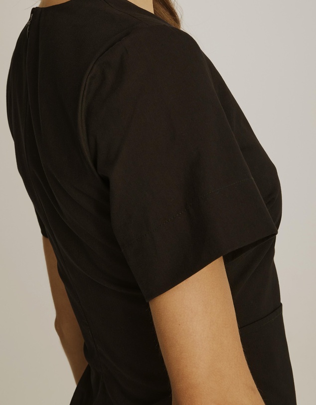 Atmos&Here - Ellie Cotton Twill Mini Dress