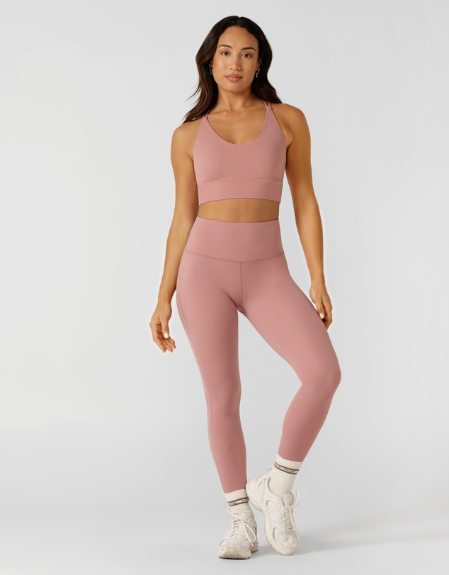 Lorna Jane - Lotus No Chafe Phone Pocket Ankle Biter Leggings