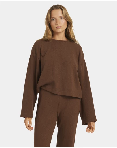 Roxy - Womens Stay Cozy Long Sleeve T-Shirt