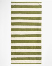 Aura Home - Riviera Stripe Bath Towel