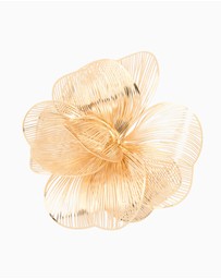 Lovisa - Gold Plated Laser Cut Full Flower Earrings
