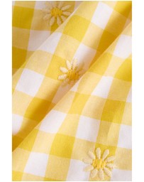 NEXT - 100% Cotton Embroidered Gingham Boy Shorts
