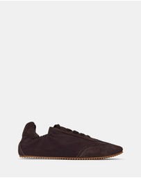 ARKET - Suede-Nylon Trainers
