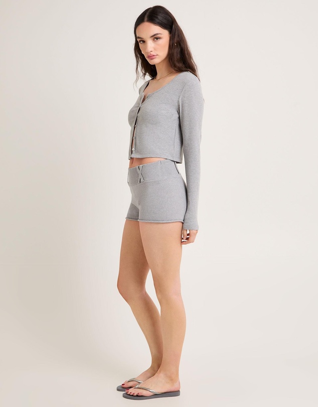 General Pants Co. Basics - Soft Knit Rib Cardigan