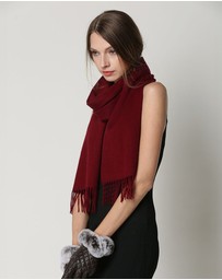 Ozwear Connection Uggs - Ugg 100% Wool Scarf Red