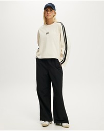 Cotton On Body Active - Long Sleeve Graphic Crew Tee