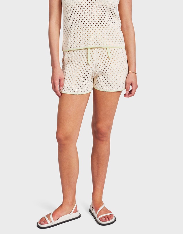 Academy Brand - Farrah Crochet Short