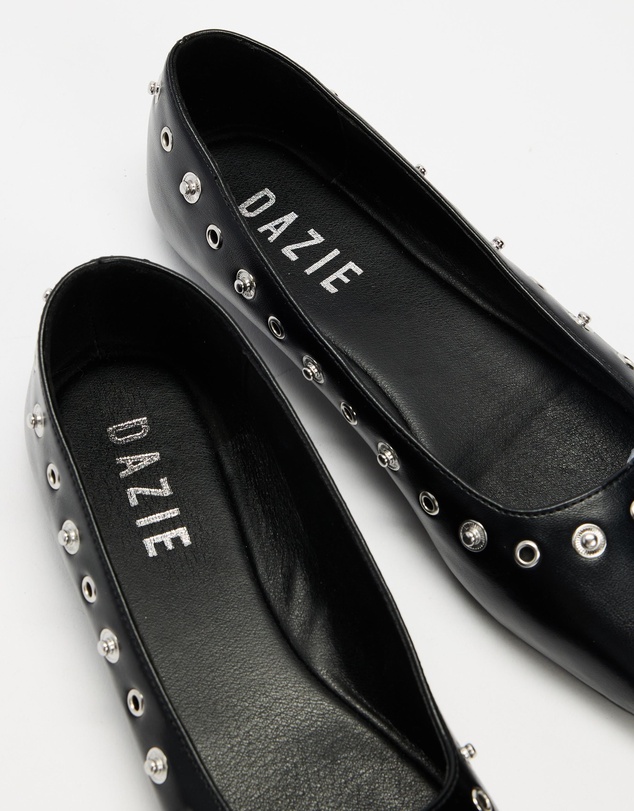 Dazie - Esme Stud Ballet Flats