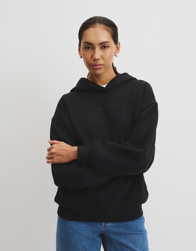 Country Road - Australian Good Earth Cotton Pull Over Hooded Sweat