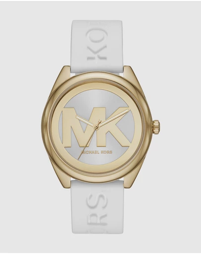 Michael Kors - Janelle White Analogue Watch