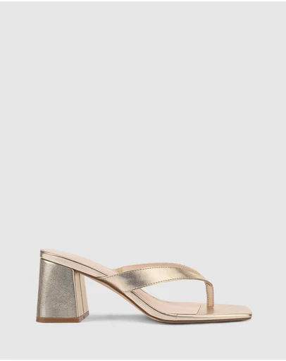 Verali - Stoked Block Heel Thongs