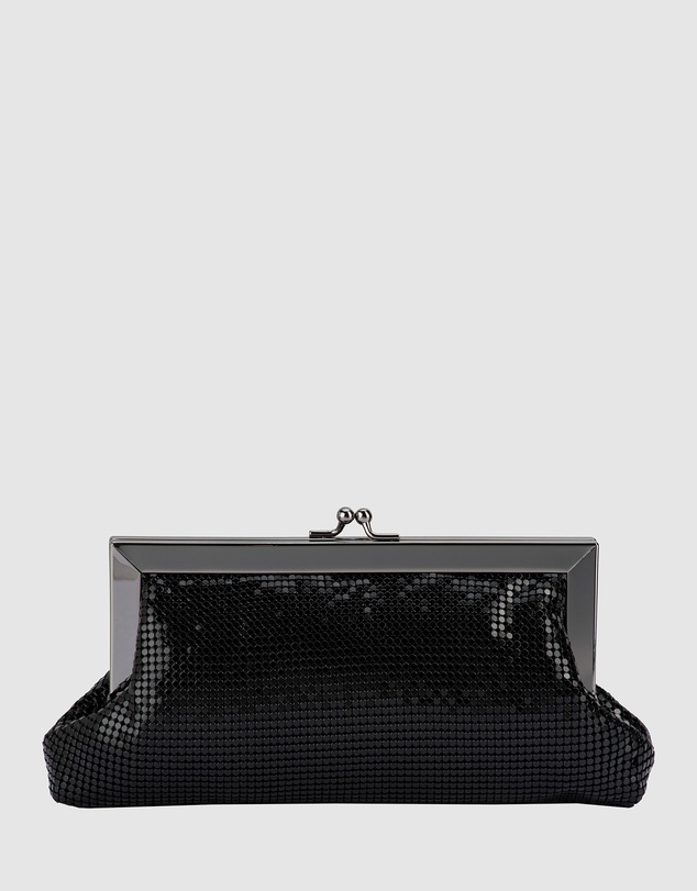 Olga Berg - Zara Mesh Frame Clutch