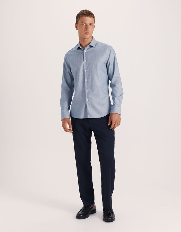 SABA - Nixon Long Sleeve Slim Easy Care Shirt