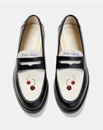 Duke + Dexter - Wilde Cherry Penny Loafer - Men's