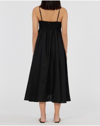 Amelius - Corinna Linen Midi Dress