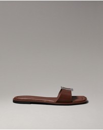 Calvin Klein - Leather Slides