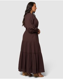 The Poetic Gypsy - Bohemian Mirage Maxi Dress