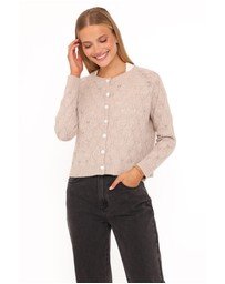 Petal & Pup - Mattie Cardigan - Beige