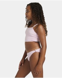 Roxy - Girls 8 to 16 Daisy Check Crop Two Piece