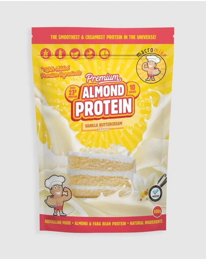 Macro Mike - Premium Almond Protein Vanilla Buttercream