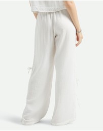 Brixton - Seaside Eyelet Wide Leg Pant
