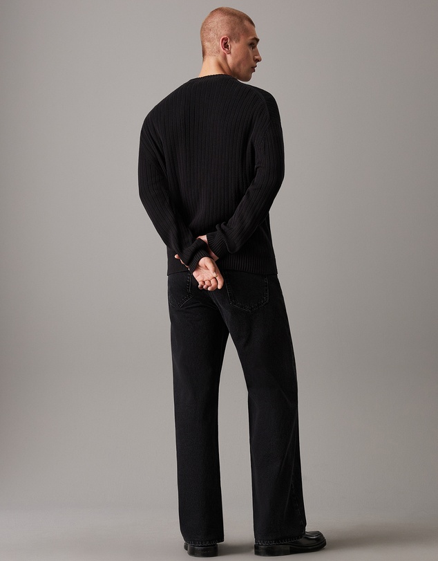 Calvin Klein Jeans - Relaxed Ribbed Cotton Jumper