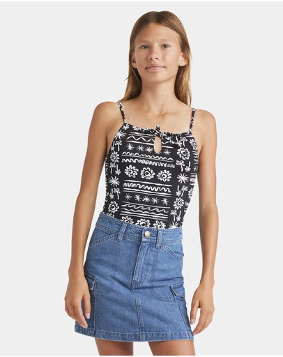 Billabong Kids - Girls 8 to 16 Hilary Carko Denim Skirt