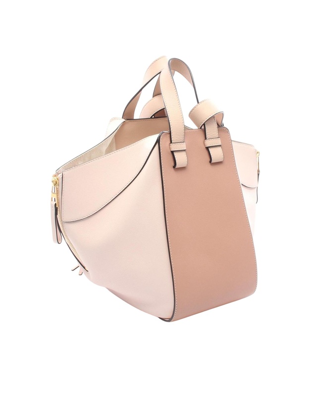 Pre-Loved by Azura Reborn - Pre-Loved Small Tricolor Leather Hammock Satchel