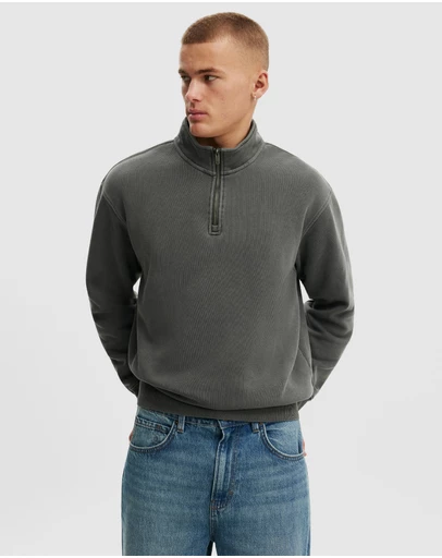 Cotton On - 1/4 Zip Fleece
