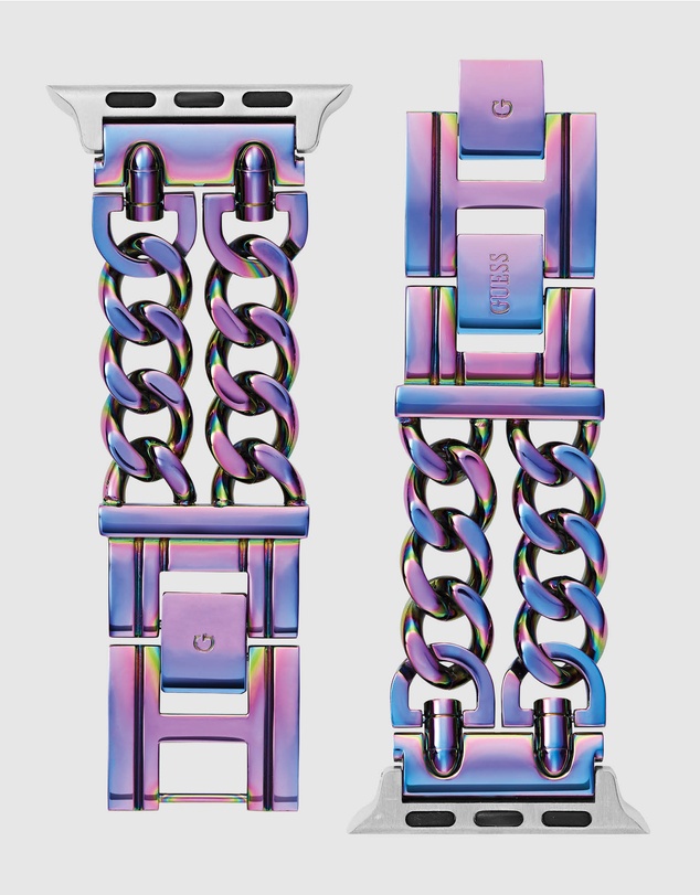 GUESS - Guess Apple Band -  Iridescent Chain 38-40mm