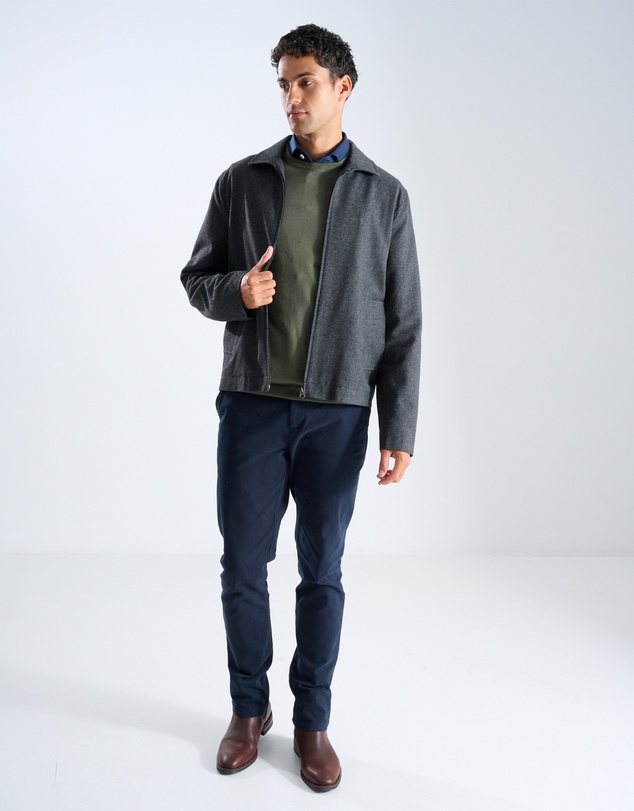 3 Wise Men - 3 Wise Men Rockwell Jacket Charcoal