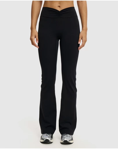 Cotton On Body Active - Ultra Soft Scrunch Front Flare Pants