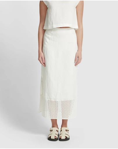 Oxford - Mia Lace Skirt