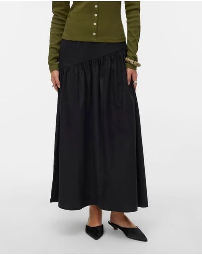 Vero Moda - Tina Asymmetrical Midi Skirt