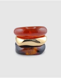 Izoa - Phoenix Bangle Stack