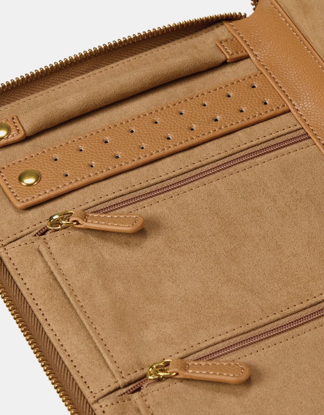 Wolf - WOLF Lauren Large Portfolio Caramel
