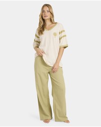 Billabong - Womens Team Beach Oversized T-Shirt