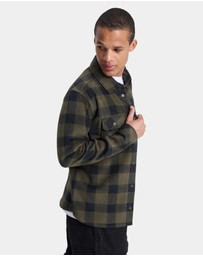 Quiksilver - Mens Bering Strait Check Long Sleeve Shirt
