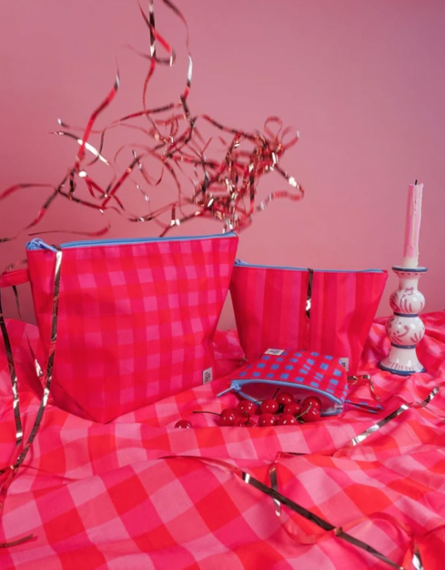 The Somewhere Co - Cherry Pie Handy Pouch Trio