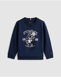 Tommy Hilfiger - Boys Graphic Logo Terry Sweatshirt - Kids
