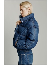Bardot - Denim Bomber Jacket
