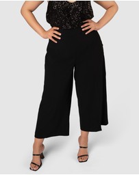 Pink Dusk by Curve Project - Lucky High Waisted Pants